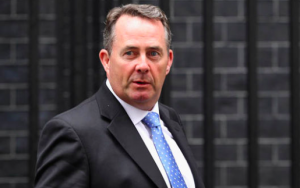 Disgraced former defence secretary, Dr Liam Fox”. was humiliatingly forced to to resign from Cabinet in 2011 - is now Secretary of State under Theresa May