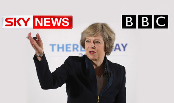 Media Can’t Hide That They’re in Bed With Theresa May