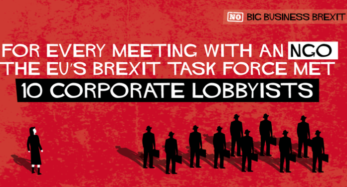 How Corporate Lobbies Dominate Meetings With UK and EU Brexit Negotiators