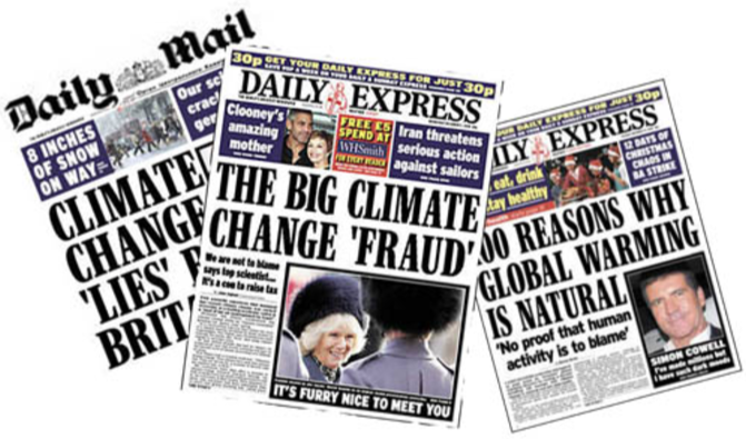 How The ‘Free’ Media Dupe Us On Climate Change