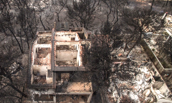 Global heatwave symptom of early stage cycle of civilisational collapse
