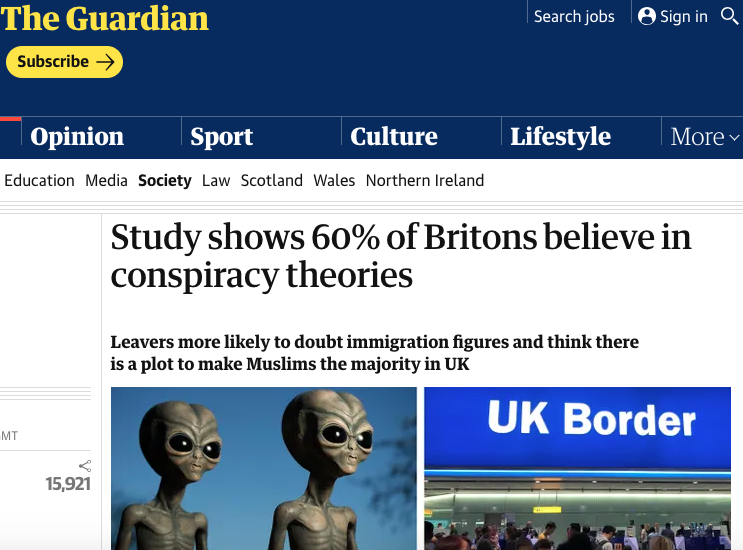 The Guardian Blames Everything on 'Leavers'