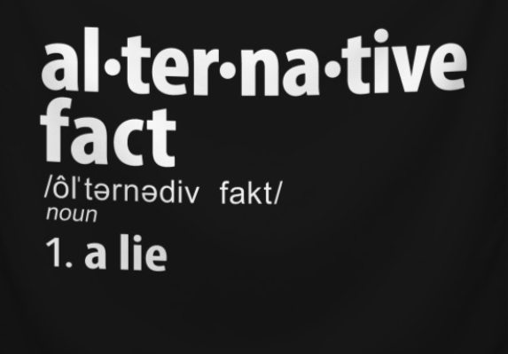 Democratic assault by 'alternative facts'
