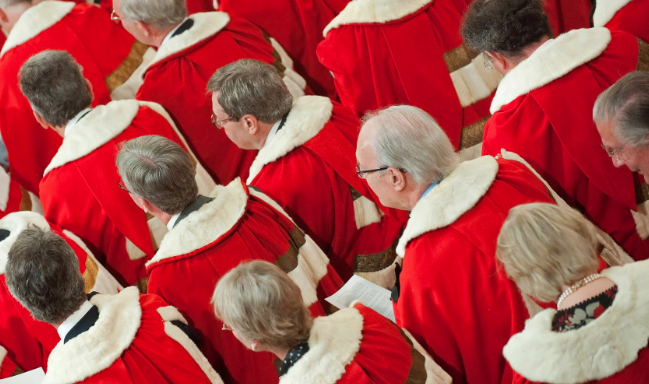 While MPs debate our democratic future, another aristocrat takes a seat in Parliament for life