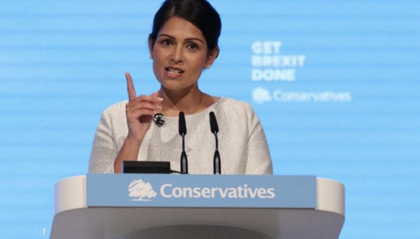 Conference: Priti Patel demonstrates Tory 'law and order' priorities