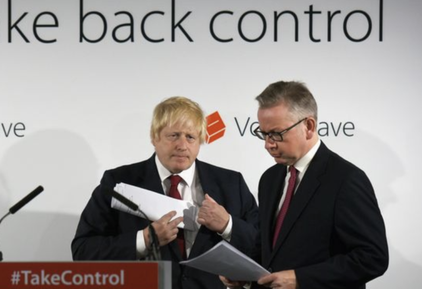 Johnson and Cummings - Police hand criminal evidence to prosecution agency over Brexit campaign