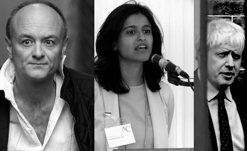 The controversial connections of Johnson's strategist and manifesto writer