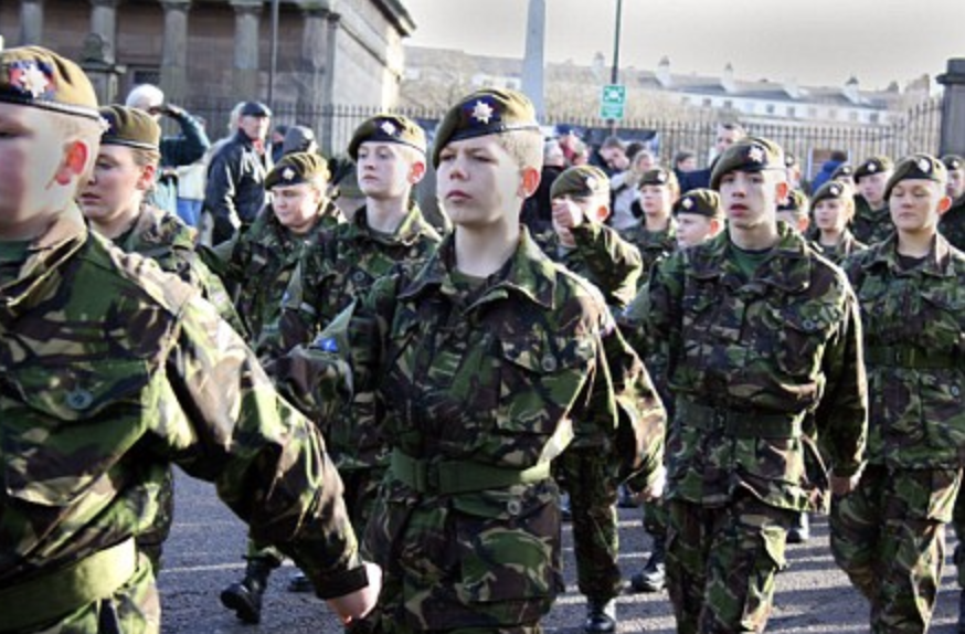 Calls for UK to stop recruiting children into armed forces - TruePublica