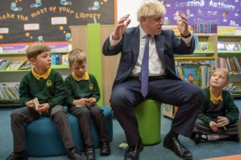 Government propaganda, targeting primary schools, paid for by taxpayers