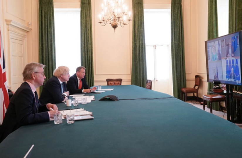Johnson's 'high-level' EU meeting