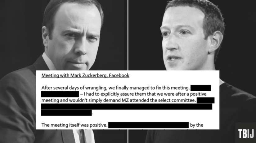 Shocking revelations of a meeting between Zuckerberg and Hancock